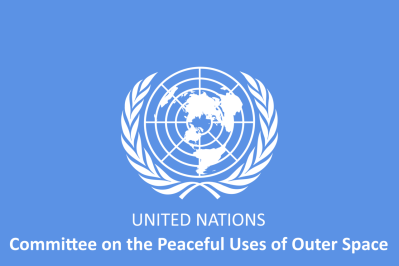 لجنة استخدام الفضاء الخارجي في الأغراض السلمية (COPUOS) التابعة للأمم المتحدة
